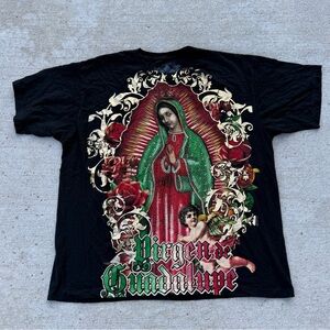 Y2K Guadalupe Rhinestone Tee